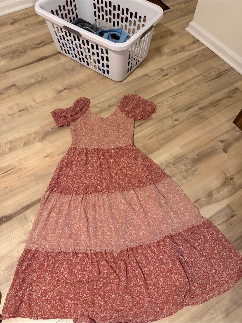 Size medium sincerely jules pink floral mini dress